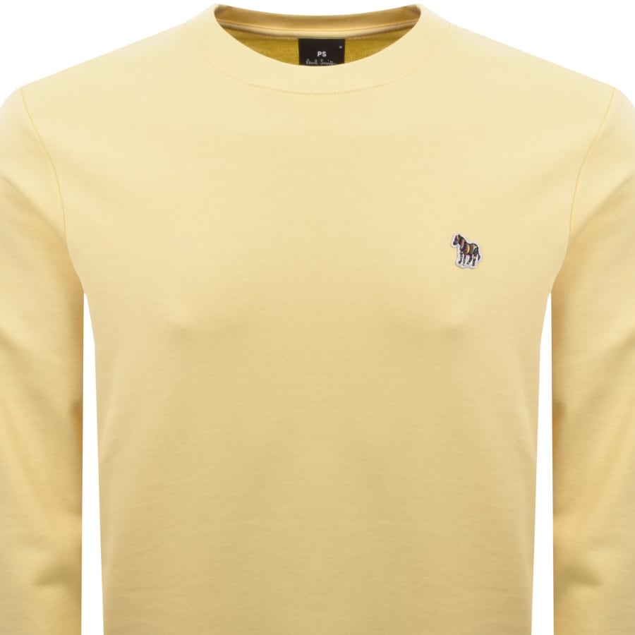 Image number 2 for Paul Smith Zebra Sweatshirt Yellow