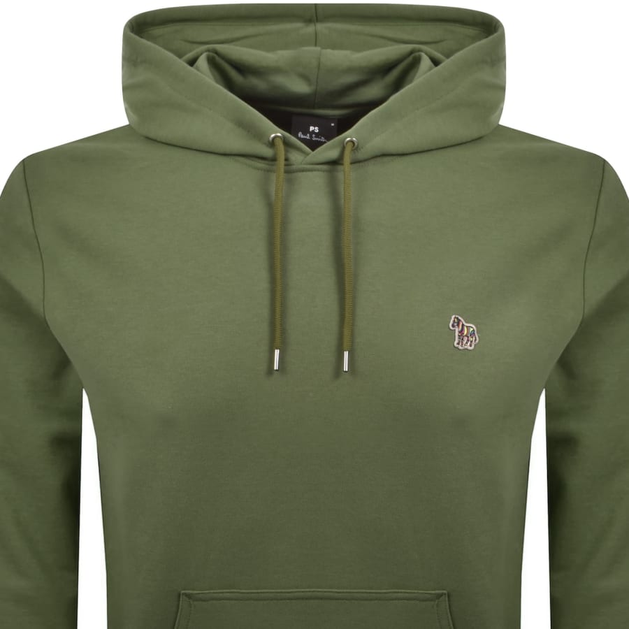 Image number 2 for Paul Smith Zebra Hoodie Green