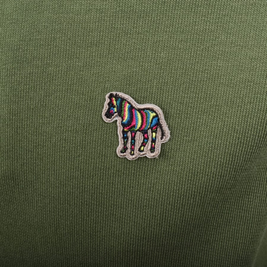 Image number 3 for Paul Smith Zebra Hoodie Green