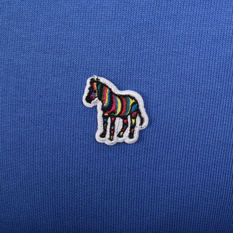 Image number 3 for Paul Smith Zebra Hoodie Blue