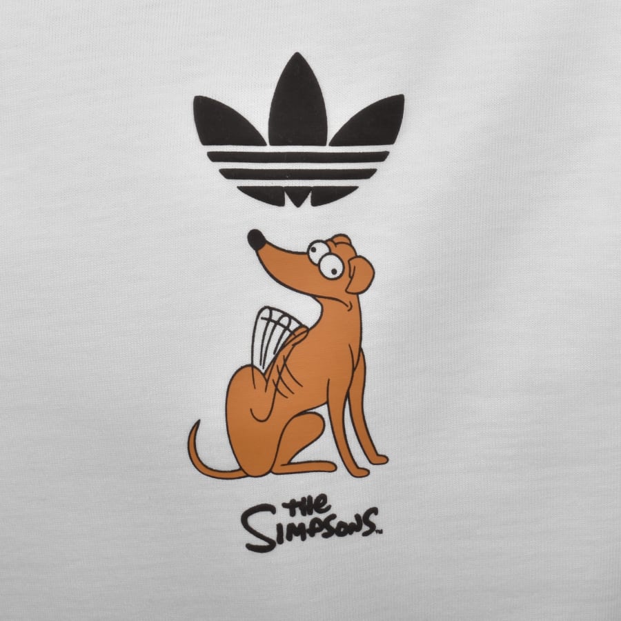 Image number 4 for adidas Originals X The Simpsons T Shirt White