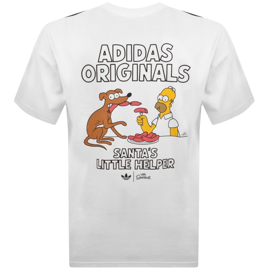 Image number 5 for adidas Originals X The Simpsons T Shirt White