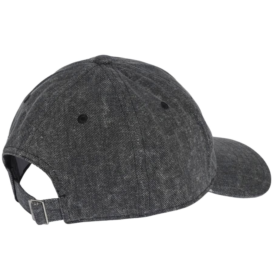 Image number 2 for adidas Originals Washed Denim Cap Black