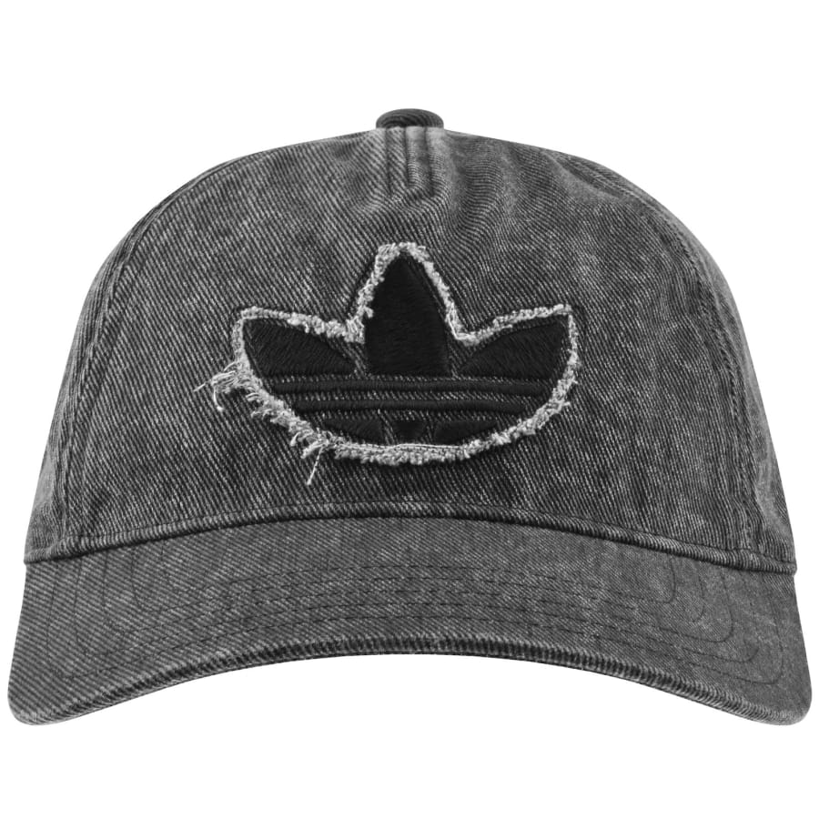 Image number 1 for adidas Originals Washed Denim Cap Black