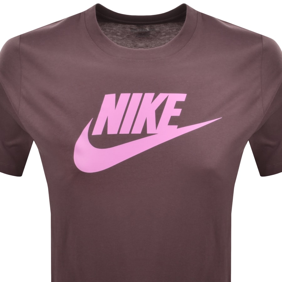 Image number 2 for Nike Futura Icon T Shirt Brown