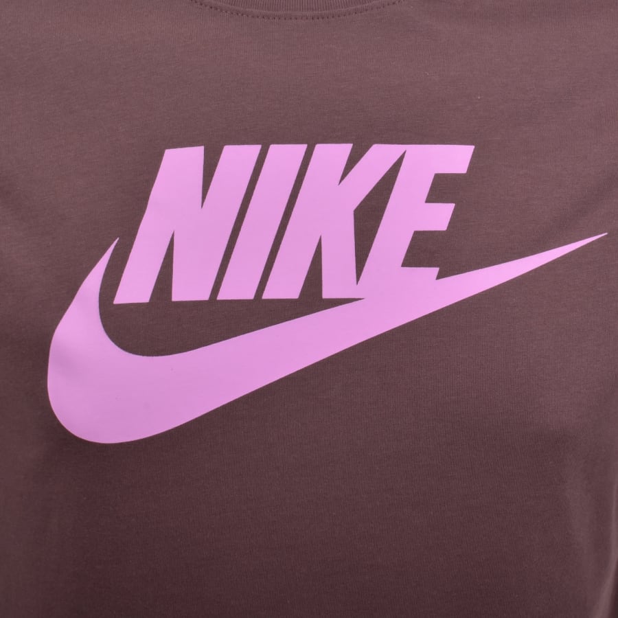 Image number 3 for Nike Futura Icon T Shirt Brown