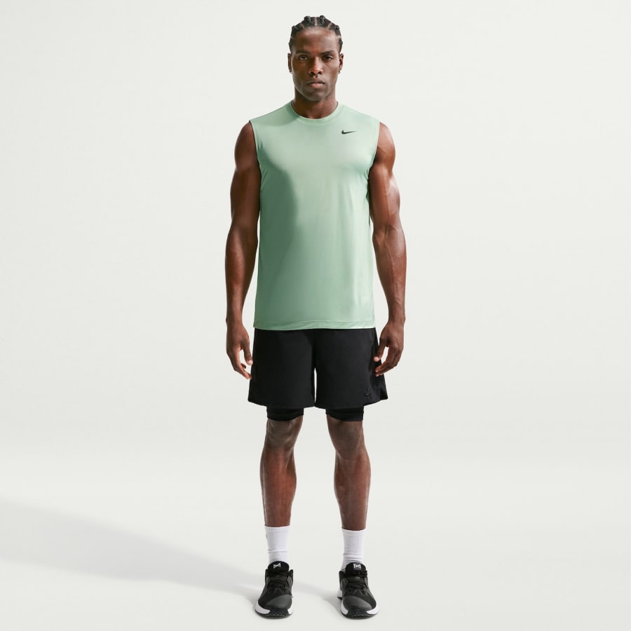 Image number 4 for Nike Training Dri Fit Legend Vest Green