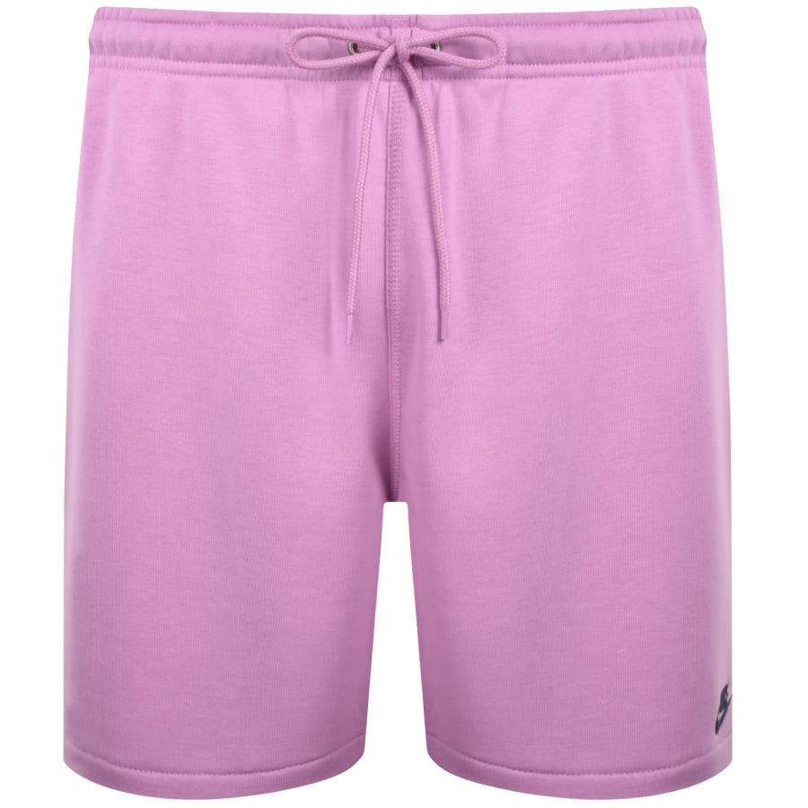 Image number 1 for Nike Club Flow Shorts Light Magenta Pink