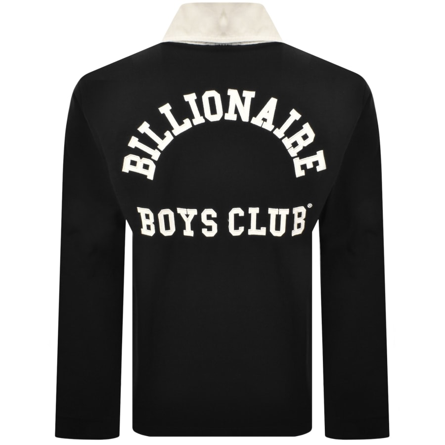 Image number 4 for Billionaire Boys Club Astro Rugby Polo Black