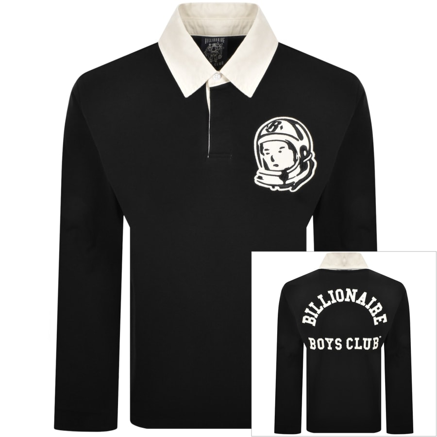 Image number 1 for Billionaire Boys Club Astro Rugby Polo Black