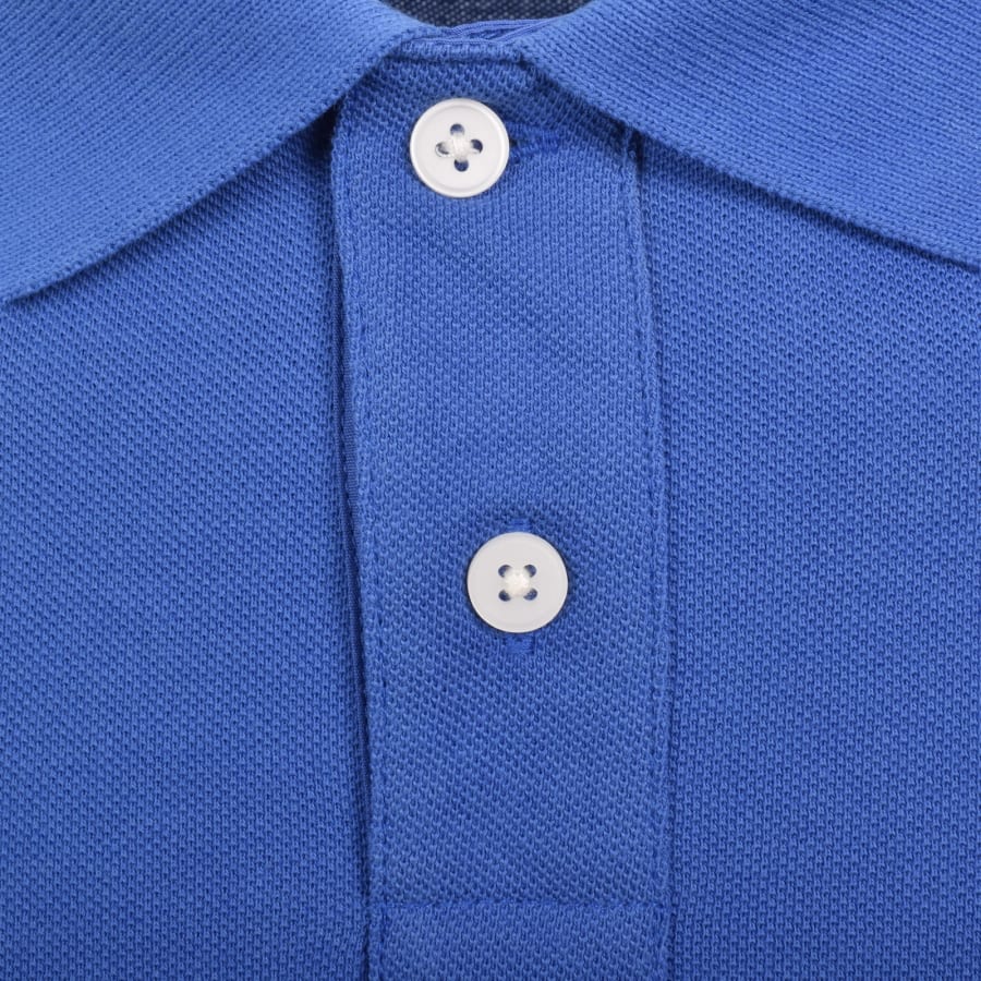 Image number 4 for Paul Smith Zebra Polo T Shirt Blue