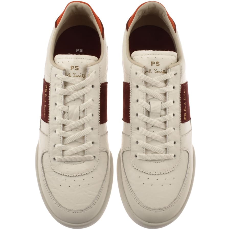 Image number 3 for Paul Smith Rye Trainers White