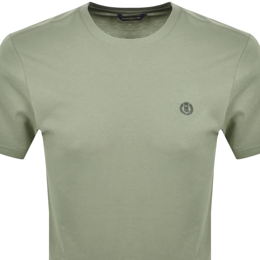 Image number 2 for Henri Lloyd Cowes T Shirt Green