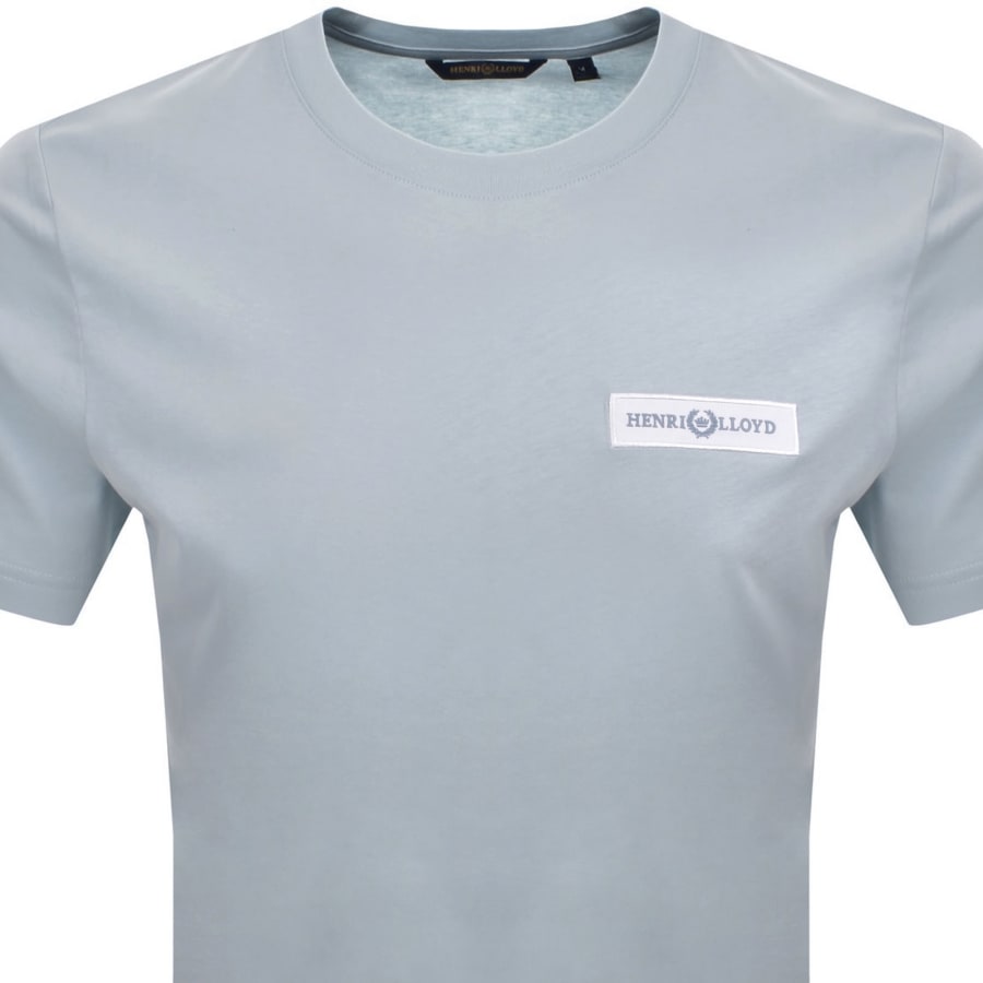Image number 2 for Henri Lloyd Colshot T Shirt Fog Blue