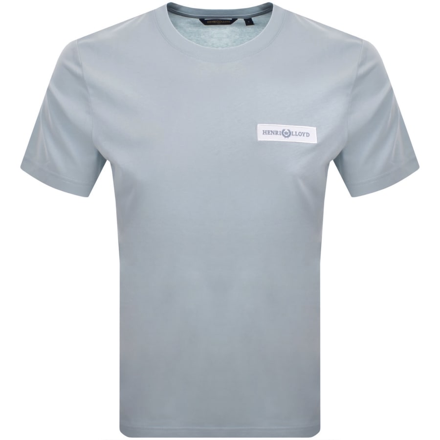 Image number 1 for Henri Lloyd Colshot T Shirt Fog Blue