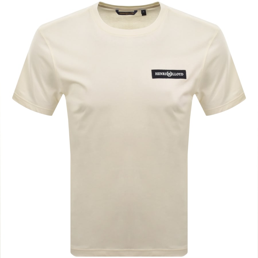 Image number 1 for Henri Lloyd Colshot T Shirt Cream