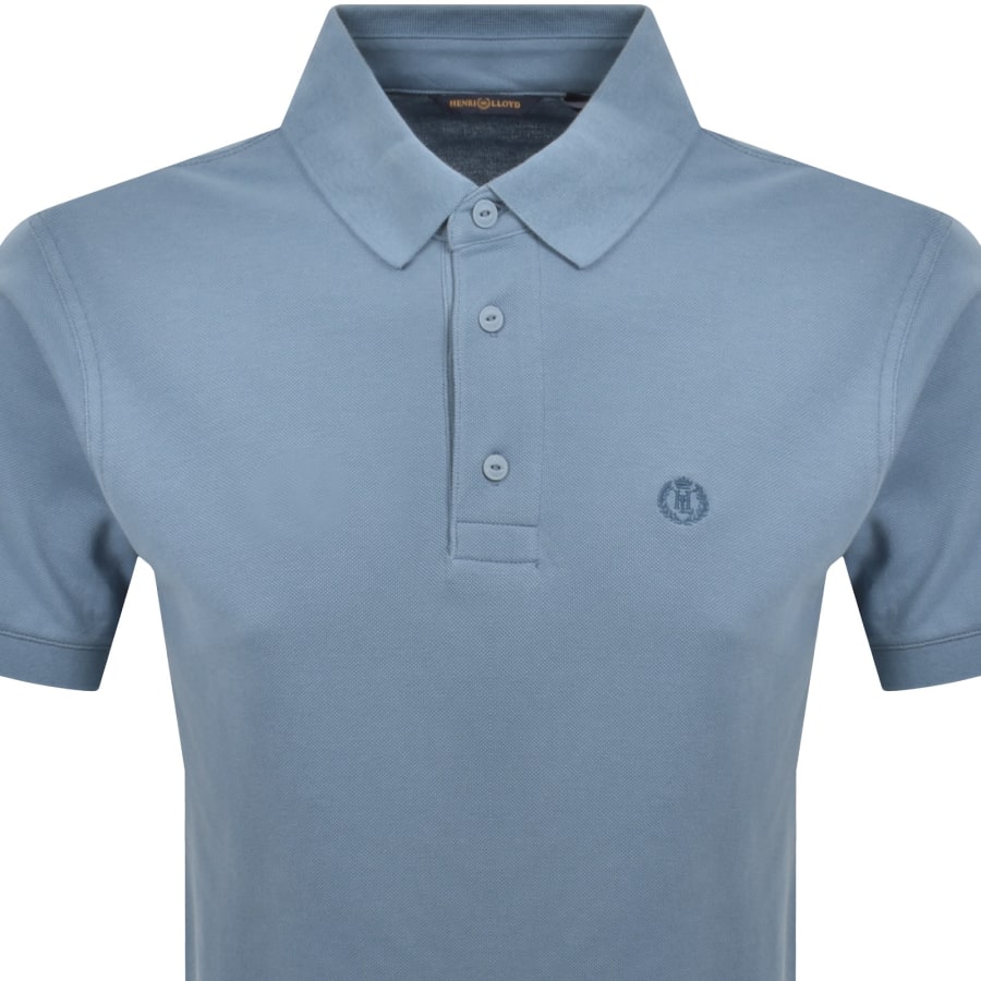 Image number 2 for Henri Lloyd Falmouth Polo T Shirt Fjord Blue