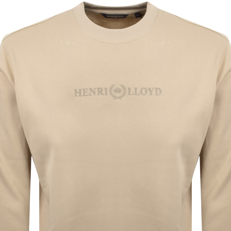 Image number 2 for Henri Lloyd Lytham Sweatshirt Beige