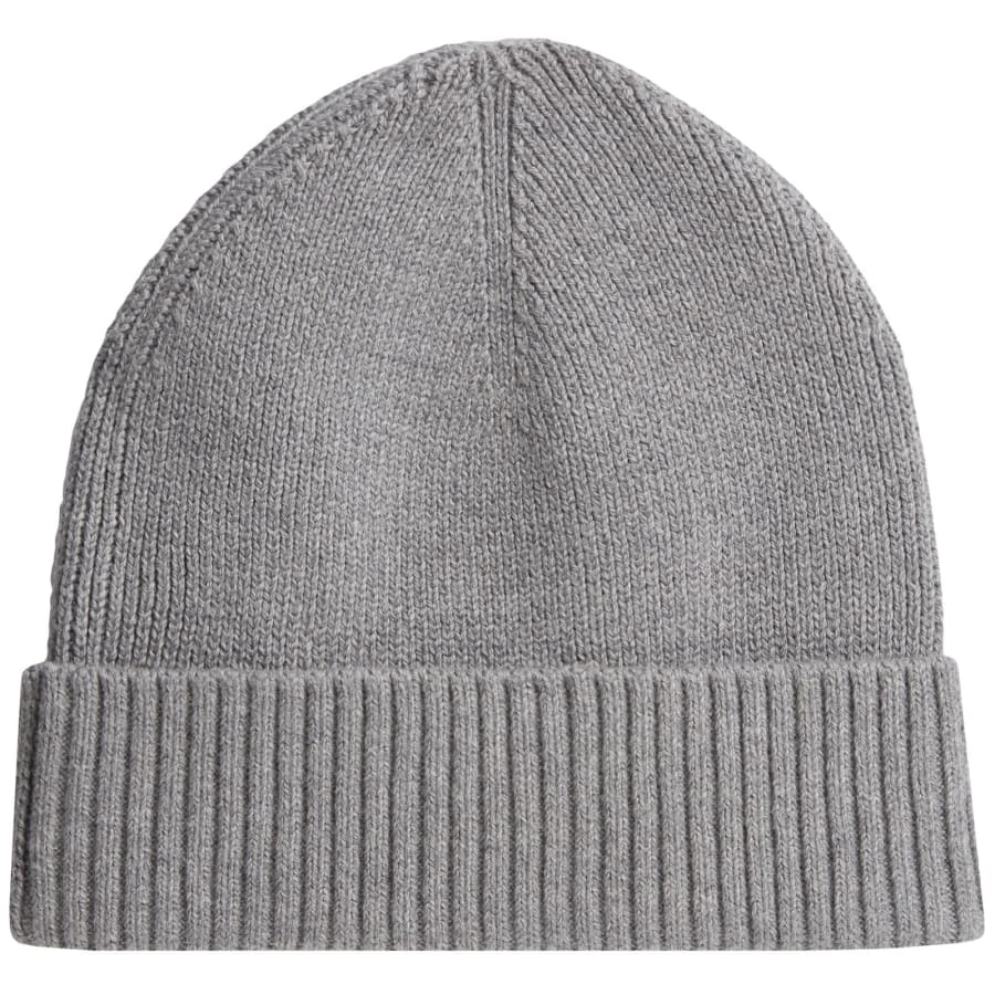 Image number 2 for Tommy Hilfiger Flag Beanie Hat Grey