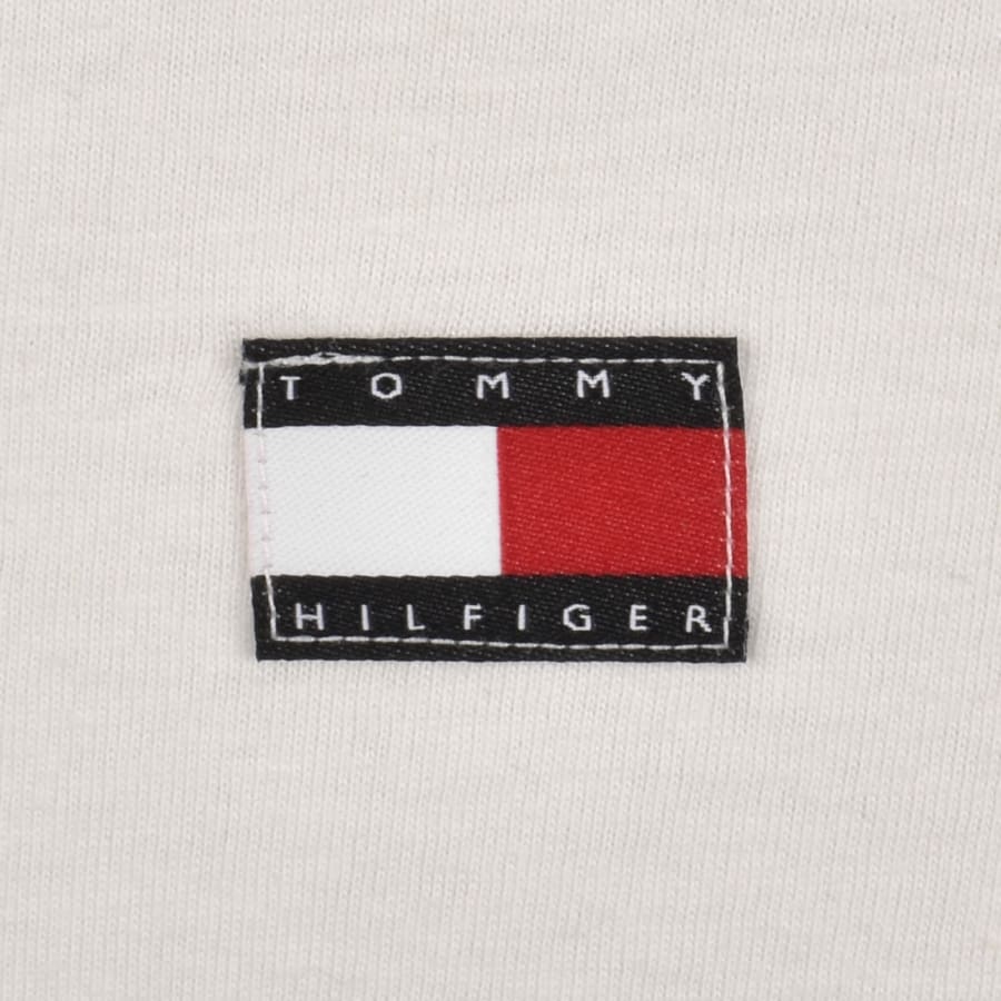 Image number 3 for Tommy Hilfiger Long Sleeve T Shirt Ecru