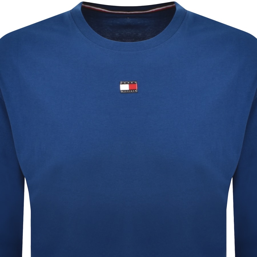 Image number 2 for Tommy Hilfiger Long Sleeve T Shirt Blue