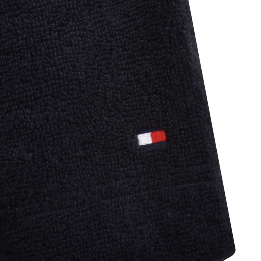 Image number 4 for Tommy Hilfiger Hooded Dressing Gown Navy