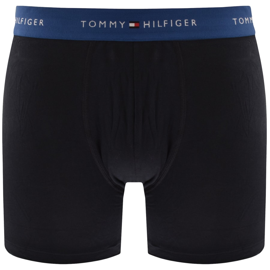 Image number 2 for Tommy Hilfiger Underwear 3 Pack Trunks Black
