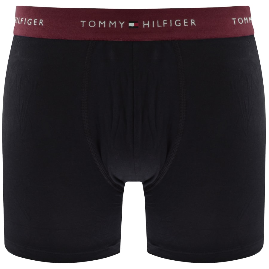 Image number 3 for Tommy Hilfiger Underwear 3 Pack Trunks Black