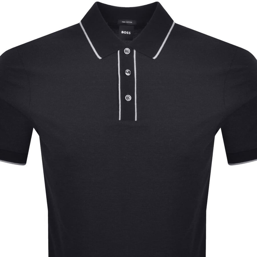 Image number 2 for BOSS H Parlay 81 Polo Navy