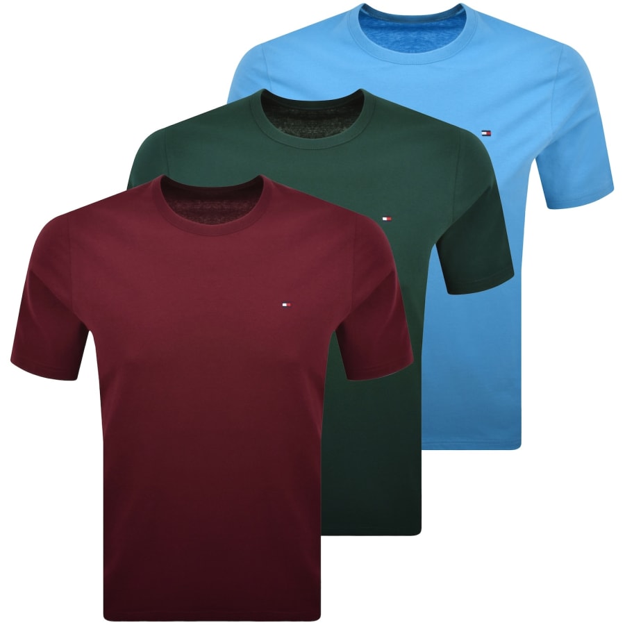 Image number 1 for Tommy Hilfiger 3 Pack T Shirts