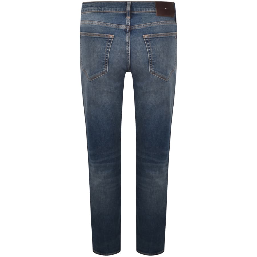 Image number 3 for Tommy Hilfiger Denton Slim Straight Fit Jeans Blue