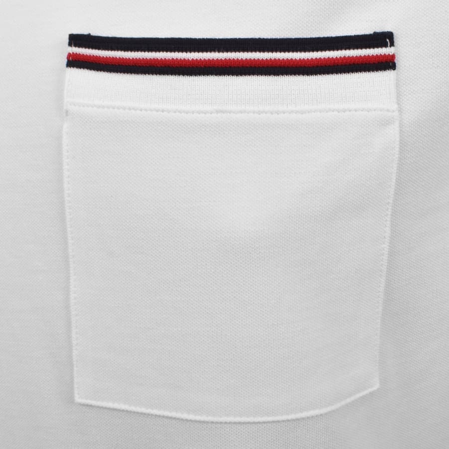 Image number 3 for Tommy Hilfiger Regular Fit Pique T Shirt White