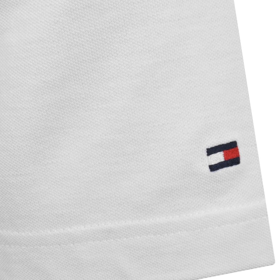 Image number 4 for Tommy Hilfiger Regular Fit Pique T Shirt White