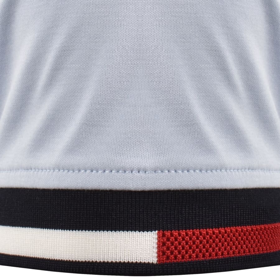 Image number 4 for Tommy Hilfiger Liquid Cotton Cuff Polo Blue