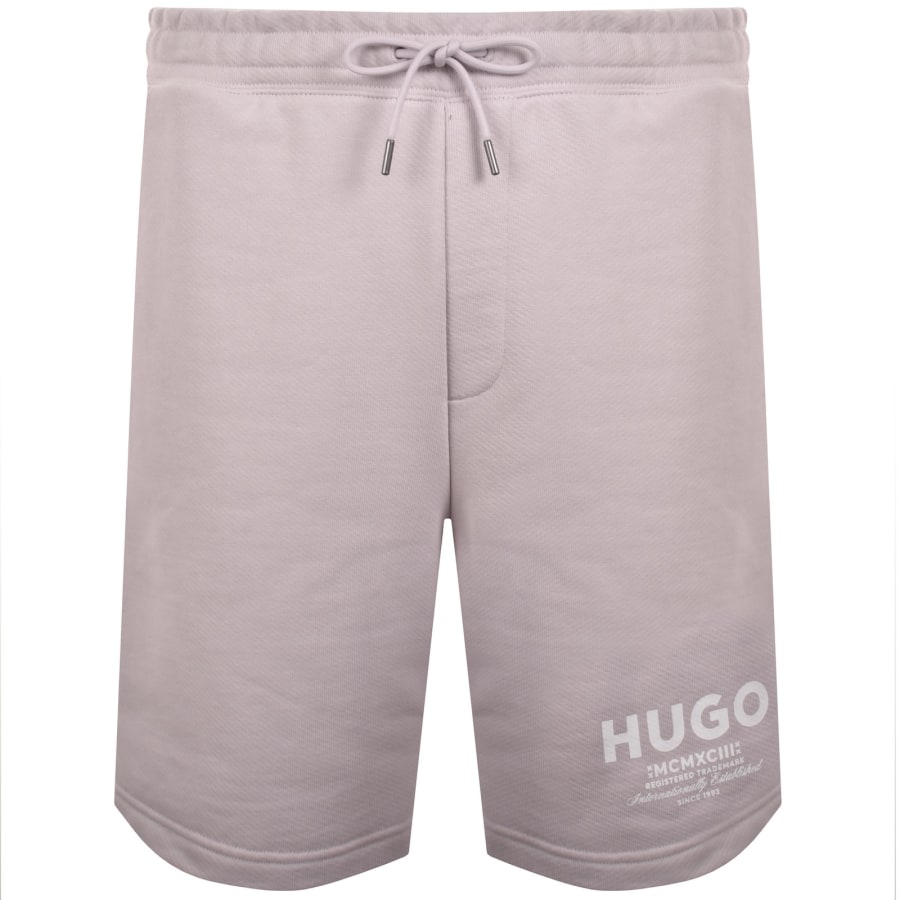 Image number 1 for Hugo Blue Nomario Shorts Lilac
