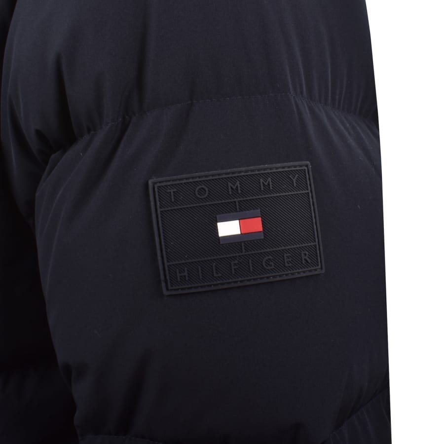 Image number 4 for Tommy Hilfiger Down Puffer Jacket Navy