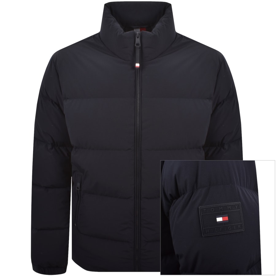 Image number 1 for Tommy Hilfiger Down Puffer Jacket Navy