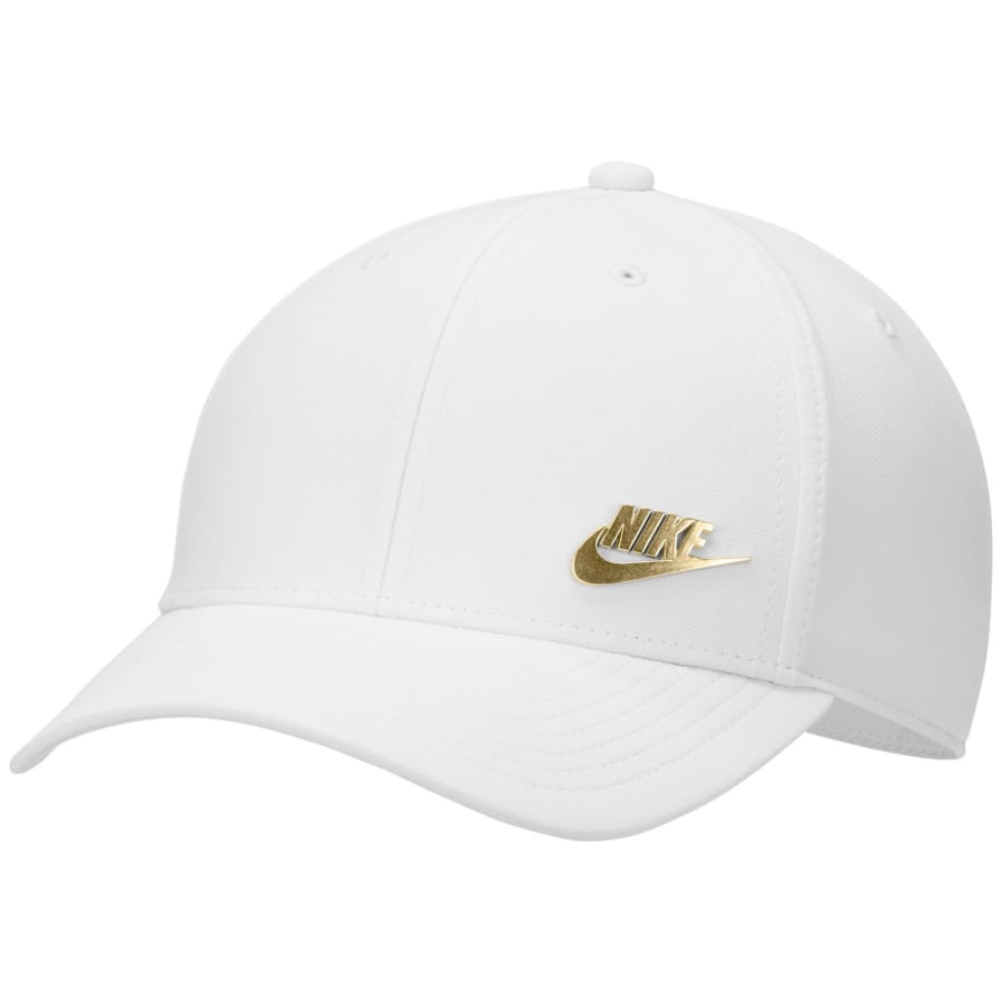 Image number 4 for Nike Club Metal Logo Cap White