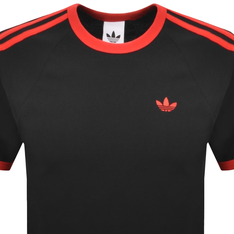 Image number 2 for adidas Originals 3 Stripes T Shirt Black