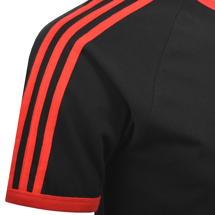 Image number 4 for adidas Originals 3 Stripes T Shirt Black