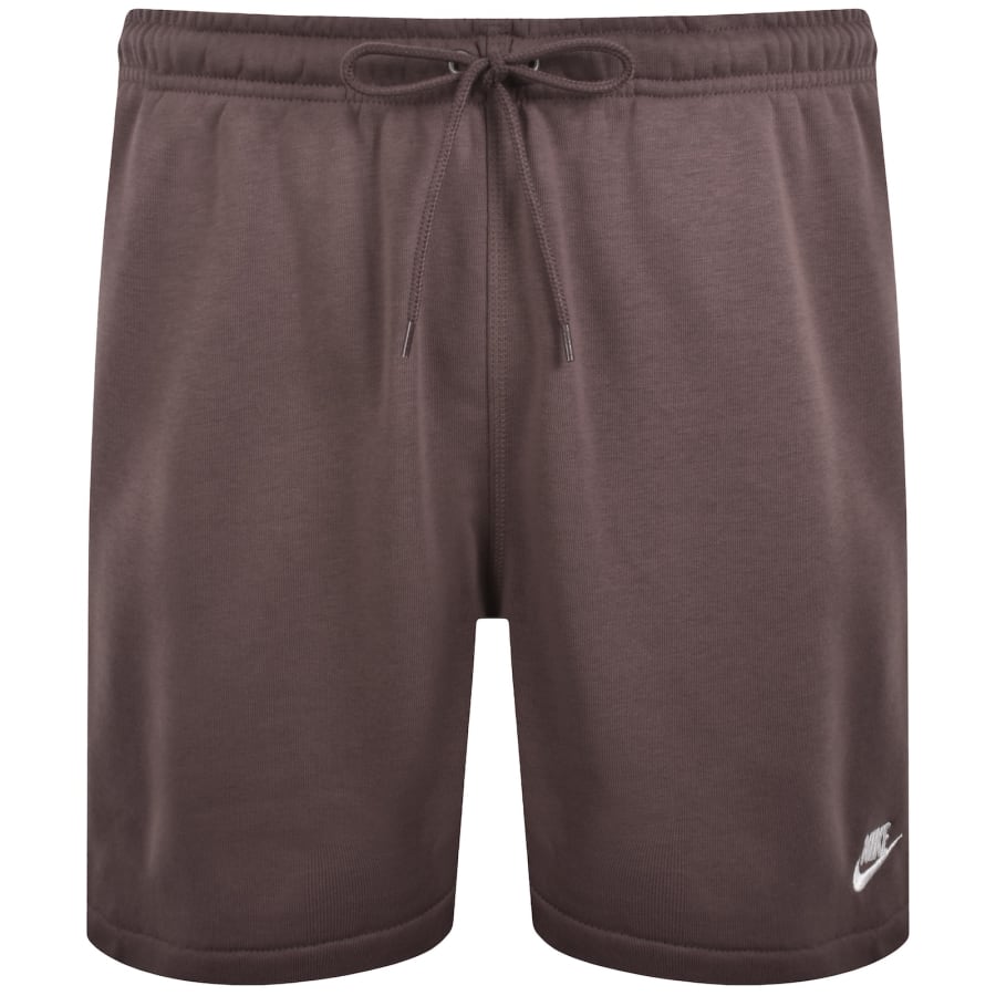 Image number 1 for Nike Club Flow Shorts Brown