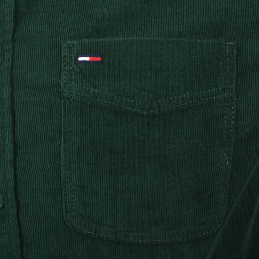 Image number 3 for Tommy Jeans Baby Corduroy Shirt Velvet Green
