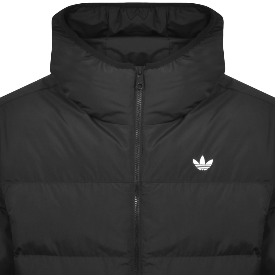 Image number 2 for adidas Originals Hooded Regen Padded Jacket Black