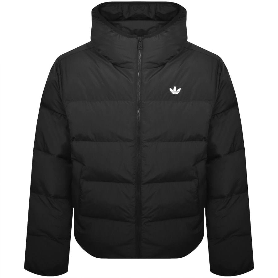 Image number 1 for adidas Originals Hooded Regen Padded Jacket Black