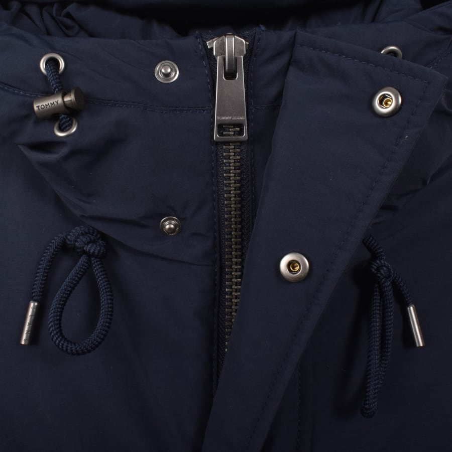 Image number 4 for Tommy Jeans City Ready Padded Parka Dark Blue