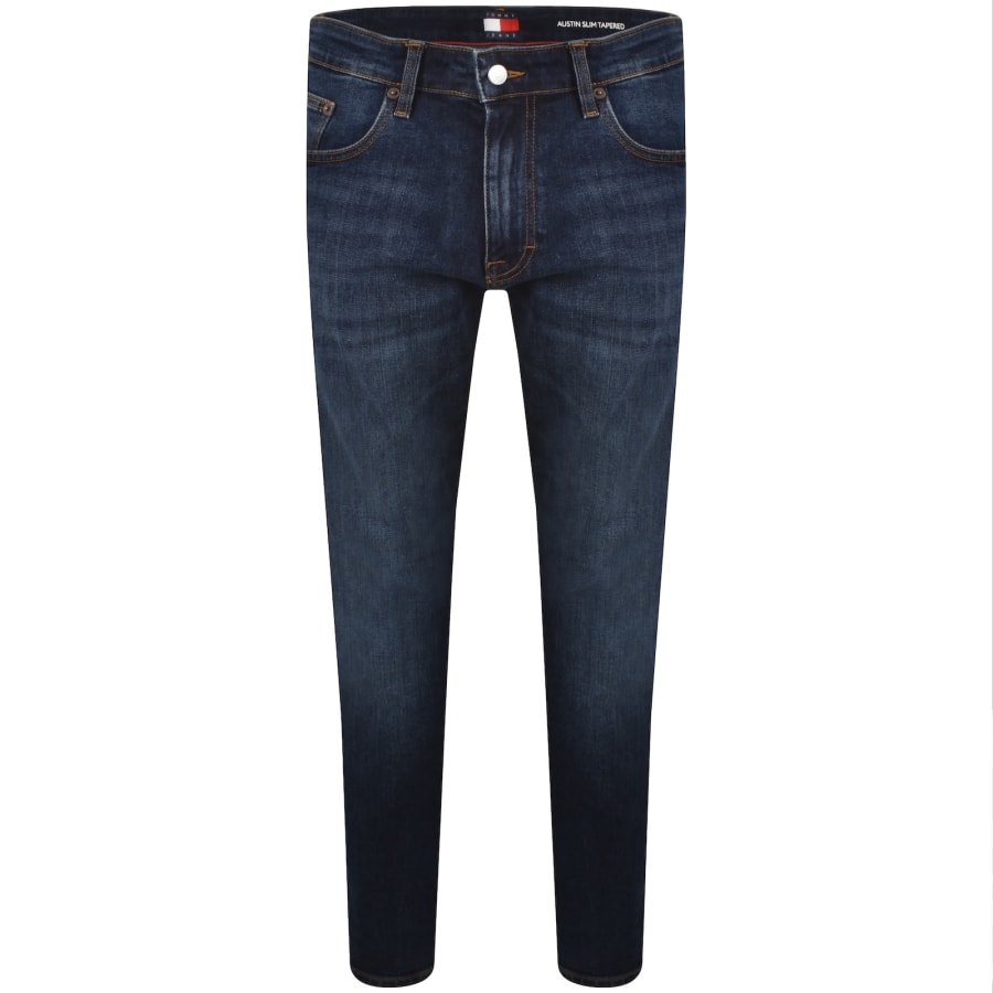 Image number 2 for Tommy Jeans Austin Slim Tapered Jeans Blue