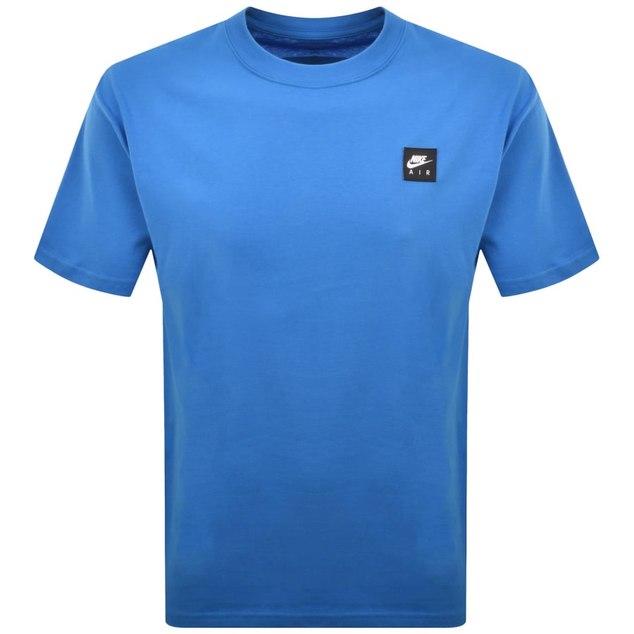 Image number 2 for Nike Logo T Shirt Blue