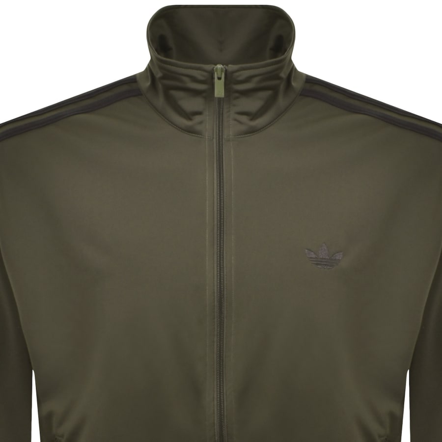 Image number 2 for adidas Originals Firebird Track Top Khaki