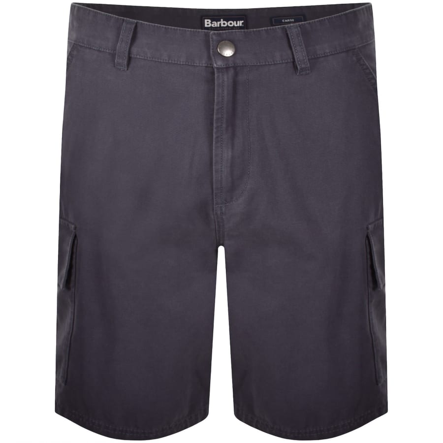 Image number 1 for Barbour Wetheral Cargo Shorts Navy
