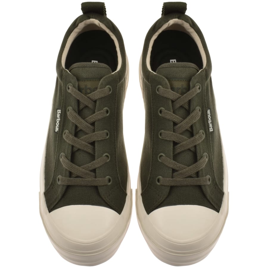 Image number 3 for Barbour Stanhope Trainers Green